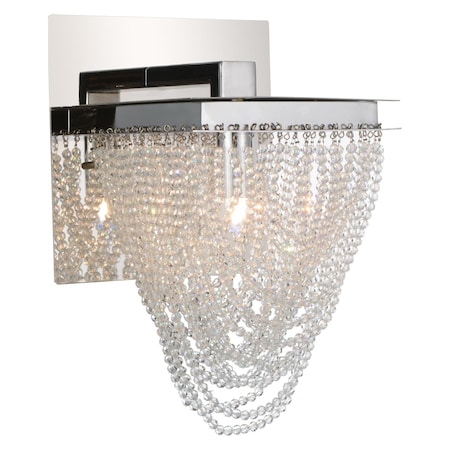 Cwi Lighting One Light Wall Sconce With Chrome Finish 5652W6C-1